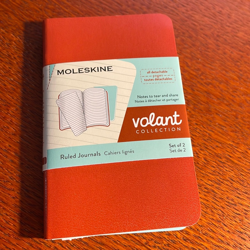 Moleskine Volant ruled journals